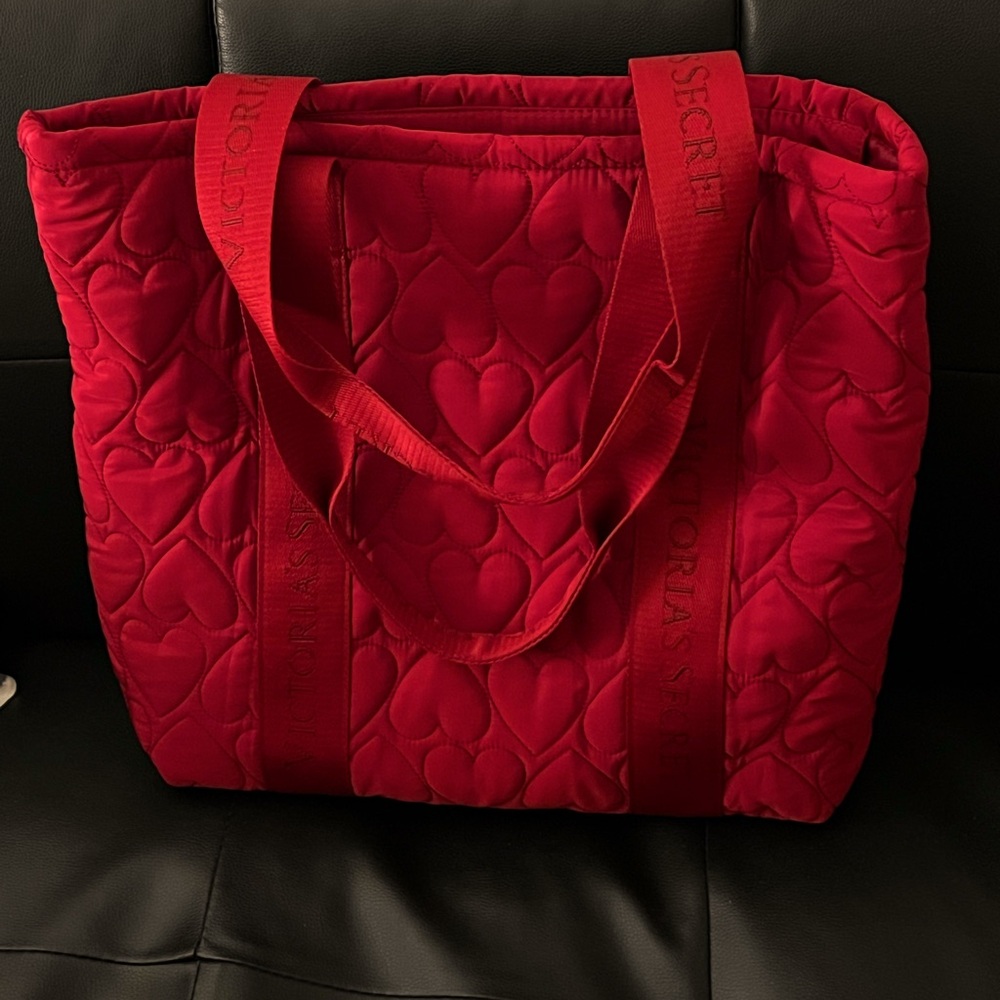 Victoria’s Secret Heart Embossed Tote